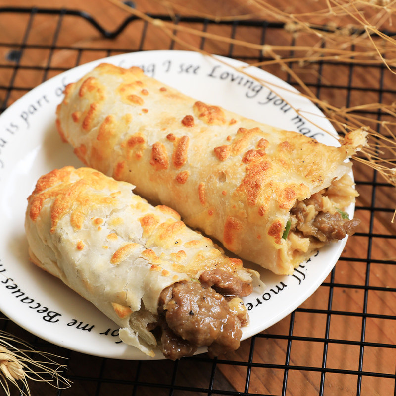 芝士牛肉卷120g早餐速食半成品小吃加热即食原味美式烘焙烤鸡肉卷,淘宝优惠券,粉丝福利购,淘宝优惠卷