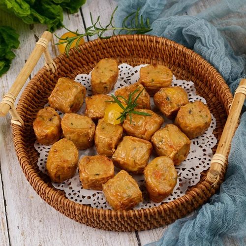 正大泰香Q卷原味鸡肉蔬菜卷半成品油炸小吃商用泰式五香豆皮肉卷 - 图0