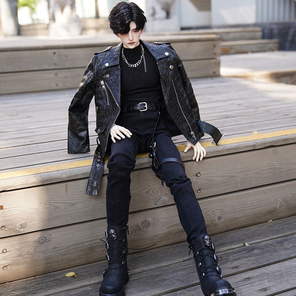 BJD娃鞋 机车风id75SD17朋克风短靴 现货,淘宝优惠券,粉丝福利购,淘宝优惠卷