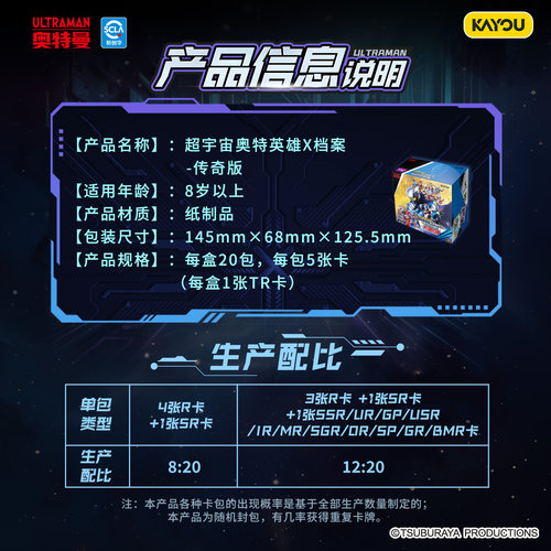卡游奥特曼卡片一整盒传奇版第28弹官方正版签名卡包收集卡册卡牌 - 图3