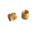 Hot melt copper nut m3m4m5 injection molding knurled