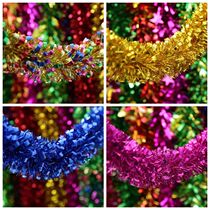 Wedding arrangements Supplies colorful wool strips of flowers Birthday Decorations Festive 61 festive colors with event Christmas party