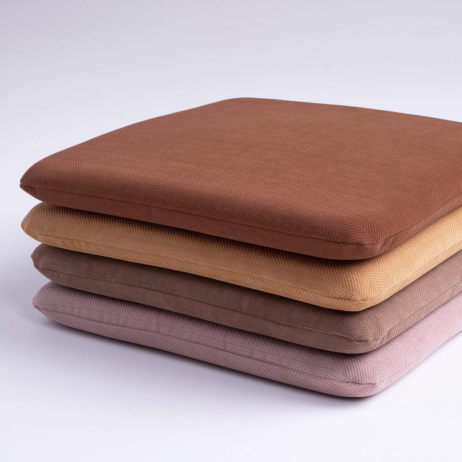 漫印家居 纯色莫兰迪椅子垫记忆棉座垫慢回弹乳胶垫凳垫方形坐垫,淘宝优惠券,粉丝福利购,淘宝优惠卷