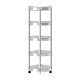 Acrylic bathroom rack floor-standing bathroom tripod sandwich storage rack home toilet corner storage rack