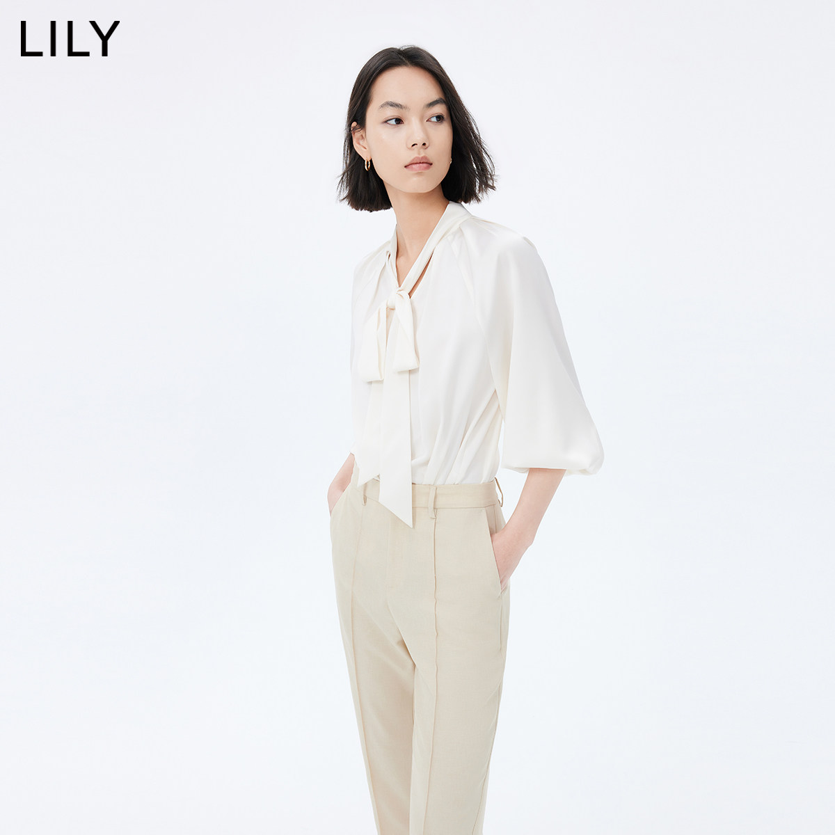  LILY蕾丝衫/雪纺衫