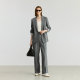 LILY commuter jacket ຊຸດສີເທົາລະດັບສູງ