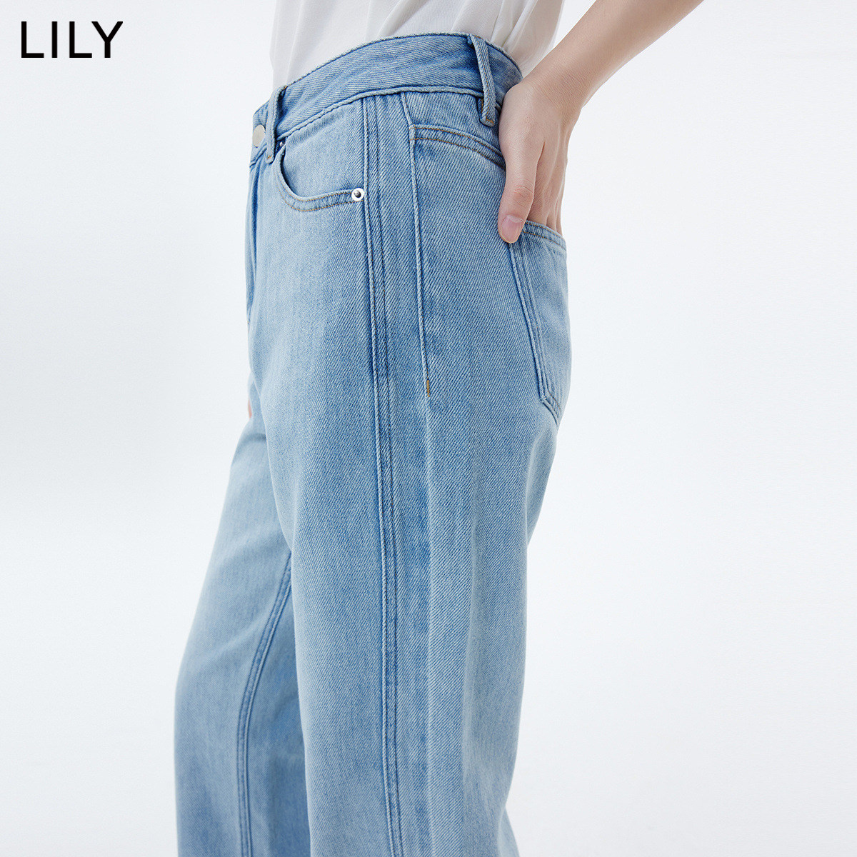 【冰皮凉感牛仔】lily2023夏牛仔裤 LILY牛仔裤