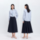 LILY commuter chiffon ເສື້ອແສງສະຫວ່າງຂອງແມ່ຍິງຝຣັ່ງ