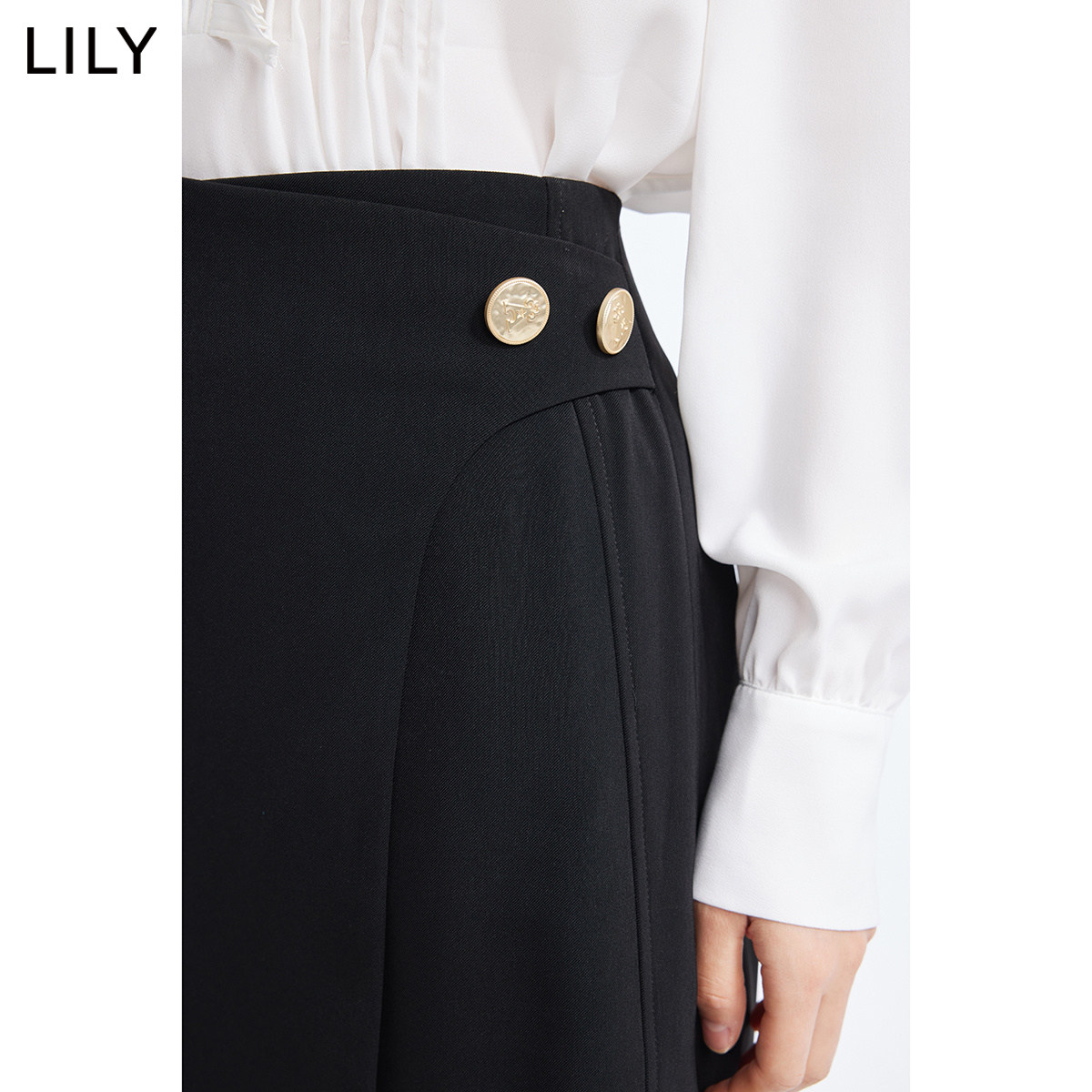 【商场同款】lily2022秋新款别致裙裤 LILY休闲裤