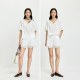 ເສື້ອແຂນຍາວ LILY lantern sleeve French pullover cotton lace shirt