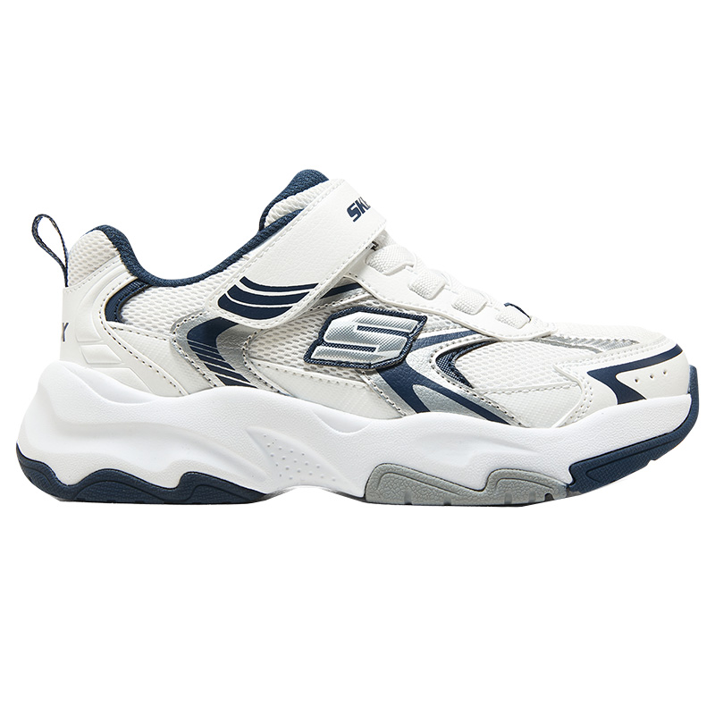 skechers斯凯奇童鞋男女童23秋冬季新款休闲运动鞋熊猫鞋405263L