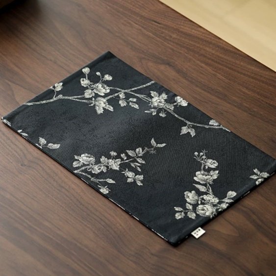 国风茶席轻奢中式织锦缎玫瑰海棠茶旗茶杯垫隔热垫茶道茶垫茶台布,淘宝优惠券,粉丝福利购,淘宝优惠卷