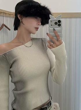 日本RX小众设计感毛绒拼接毛呢马术帽保暖冬天帽子女平顶雷锋帽