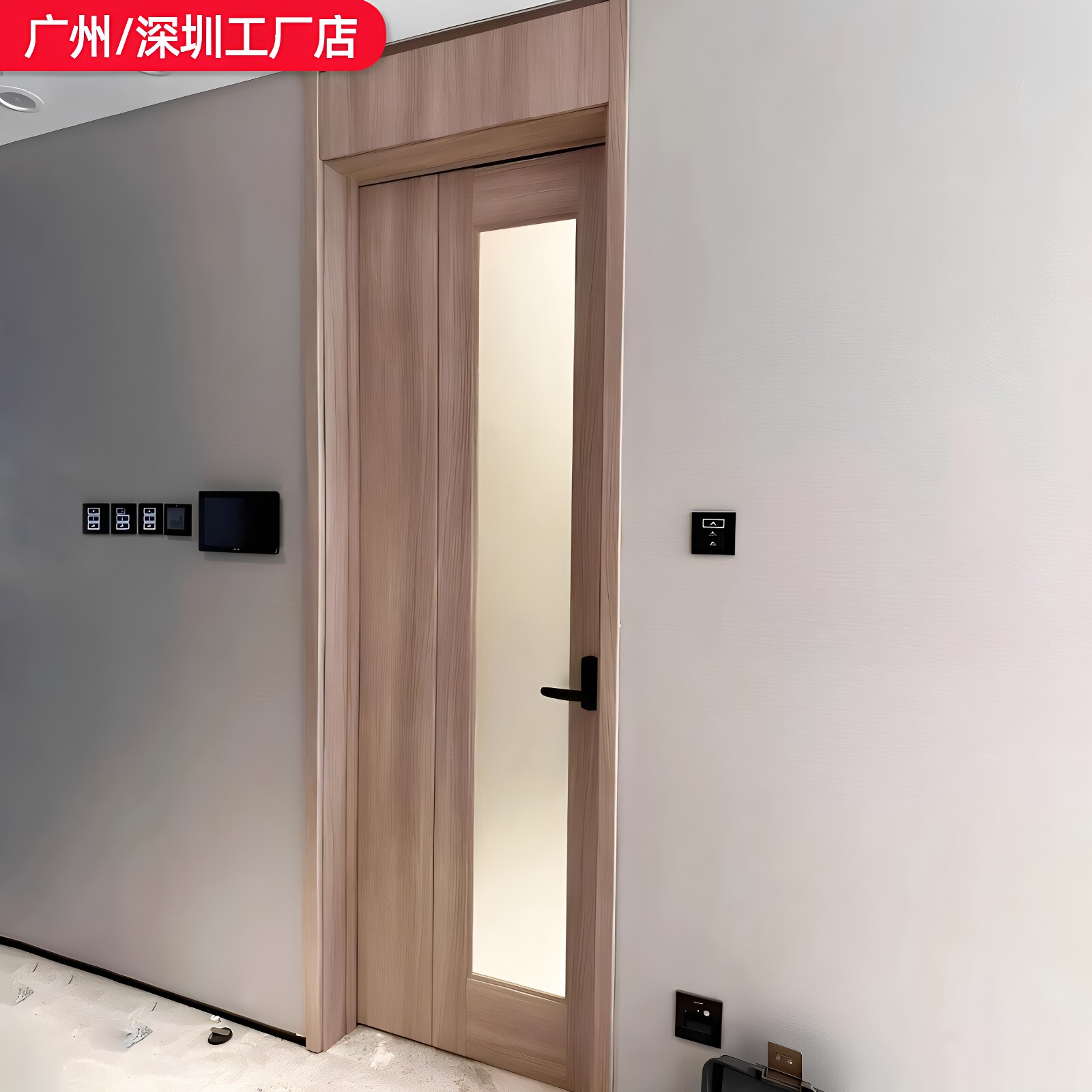 Sanqi folding door painted door custom bathroom door
