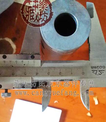 大G调山东大管子乐器管子黑色乌木粗管子送管子哨片 直径4.3厘米 - 图2