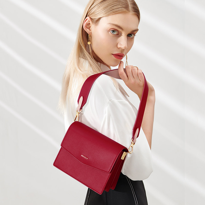 nu纽芝兰女2020新款韩版单肩斜挎包 纽芝兰箱包女士包袋