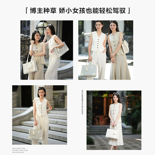 NU纽芝兰黑色鸭子托特包包2025新款大容量单肩包上班通勤手提大包 - 图2