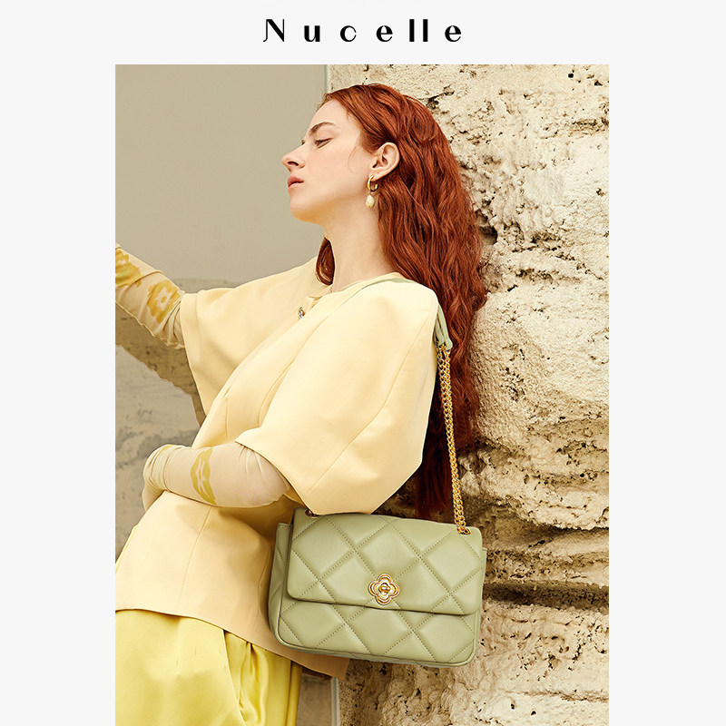 nu纽芝兰2023夏季新款小香风链条包 纽芝兰箱包女士包袋
