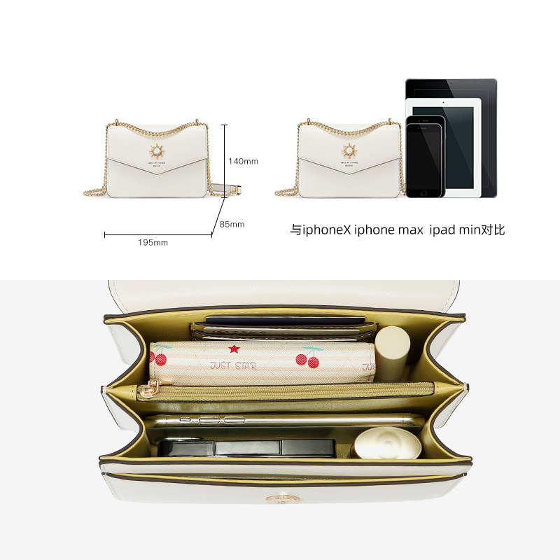 nu纽芝兰女2020新款潮百搭斜挎包 纽芝兰箱包女士包袋