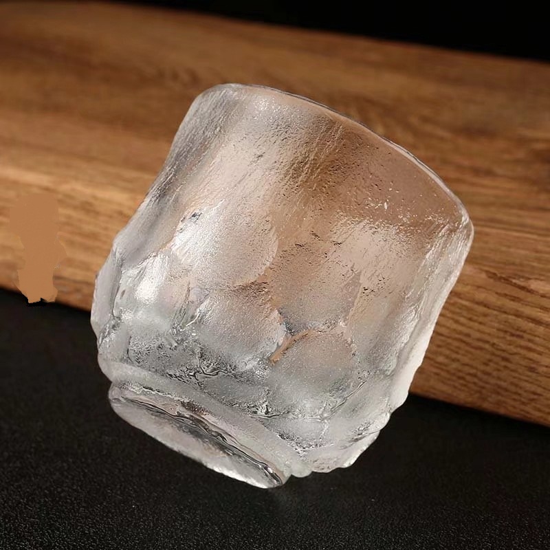 天然水晶杯手工雕刻中式品茗杯主人杯泡茶杯耐高温石材非玻璃80ml