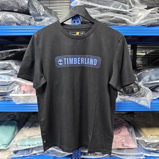 ລູກປືນລູກທີຫ້າ! TIMBERLAND/Timberland 25 ເສື້ອຍືດແຂນສັ້ນຜູ້ຊາຍແລະຜູ້ຍິງແບບສະບາຍໆ ເນື້ອຜ້າຝ້າຍແຂນສັ້ນ