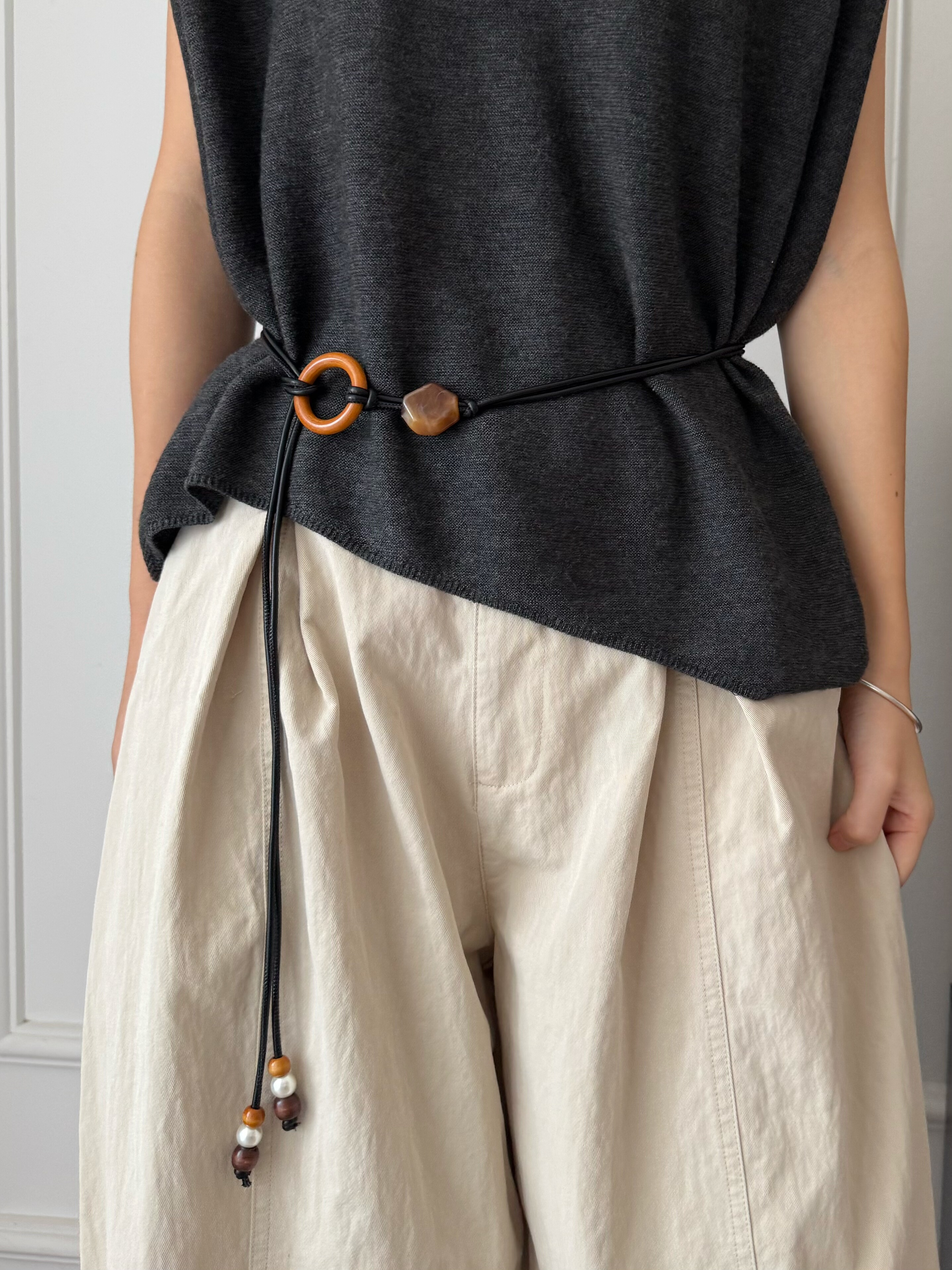 简约圆圈打结细腰带女配毛衣裙子时尚装饰百搭软皮带腰链长款腰绳,淘宝优惠券,粉丝福利购,淘宝优惠卷