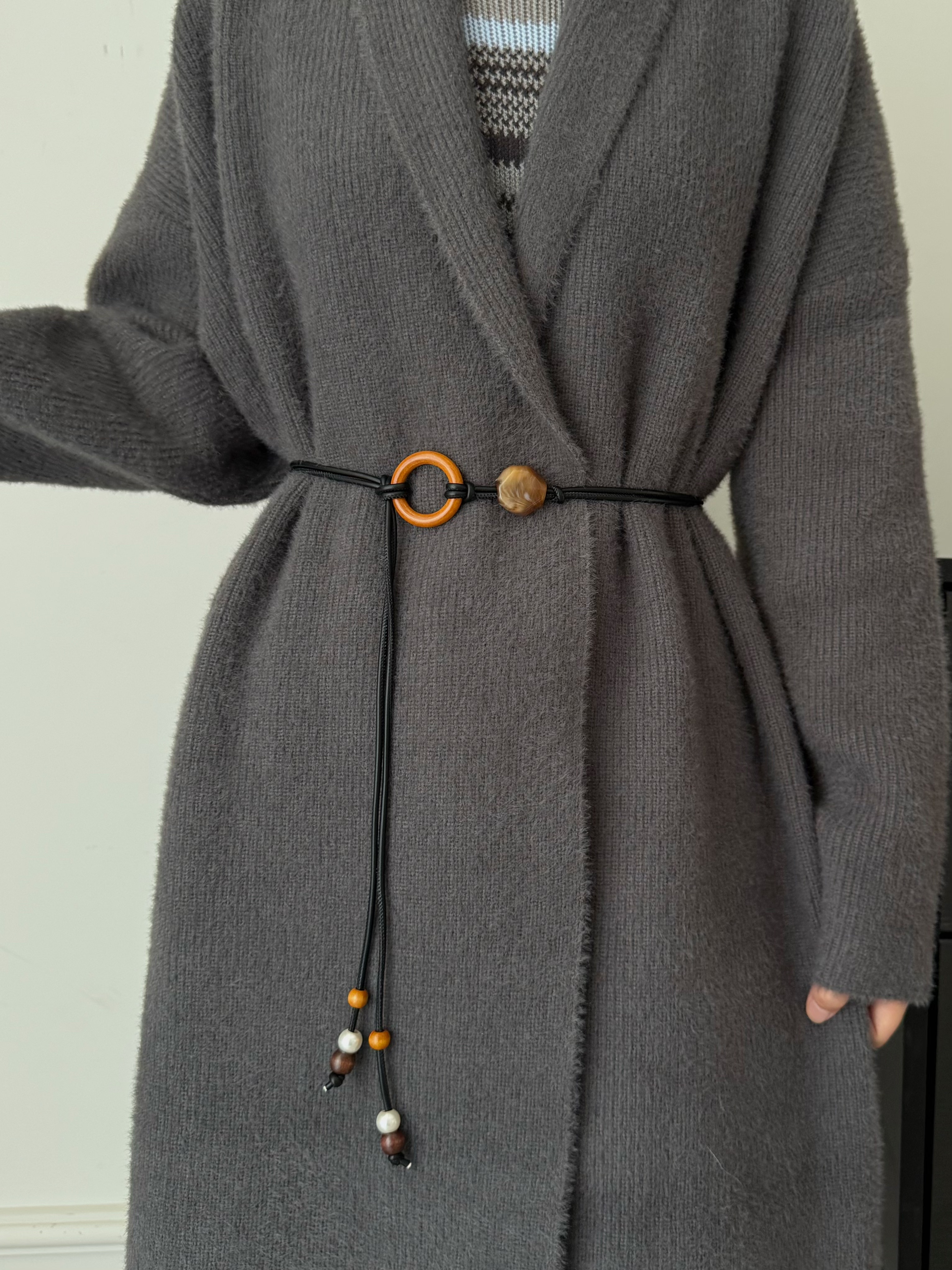 简约圆圈打结细腰带女配毛衣裙子时尚装饰百搭软皮带腰链长款腰绳,淘宝优惠券,粉丝福利购,淘宝优惠卷