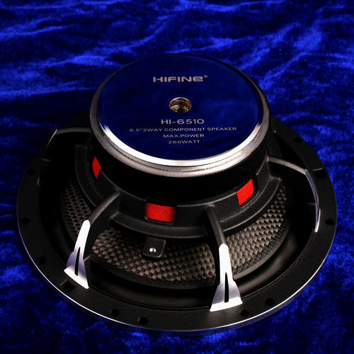 德国hifine6510送同轴或隔音汽车音响套装喇叭6.5寸车载dsp - 图0