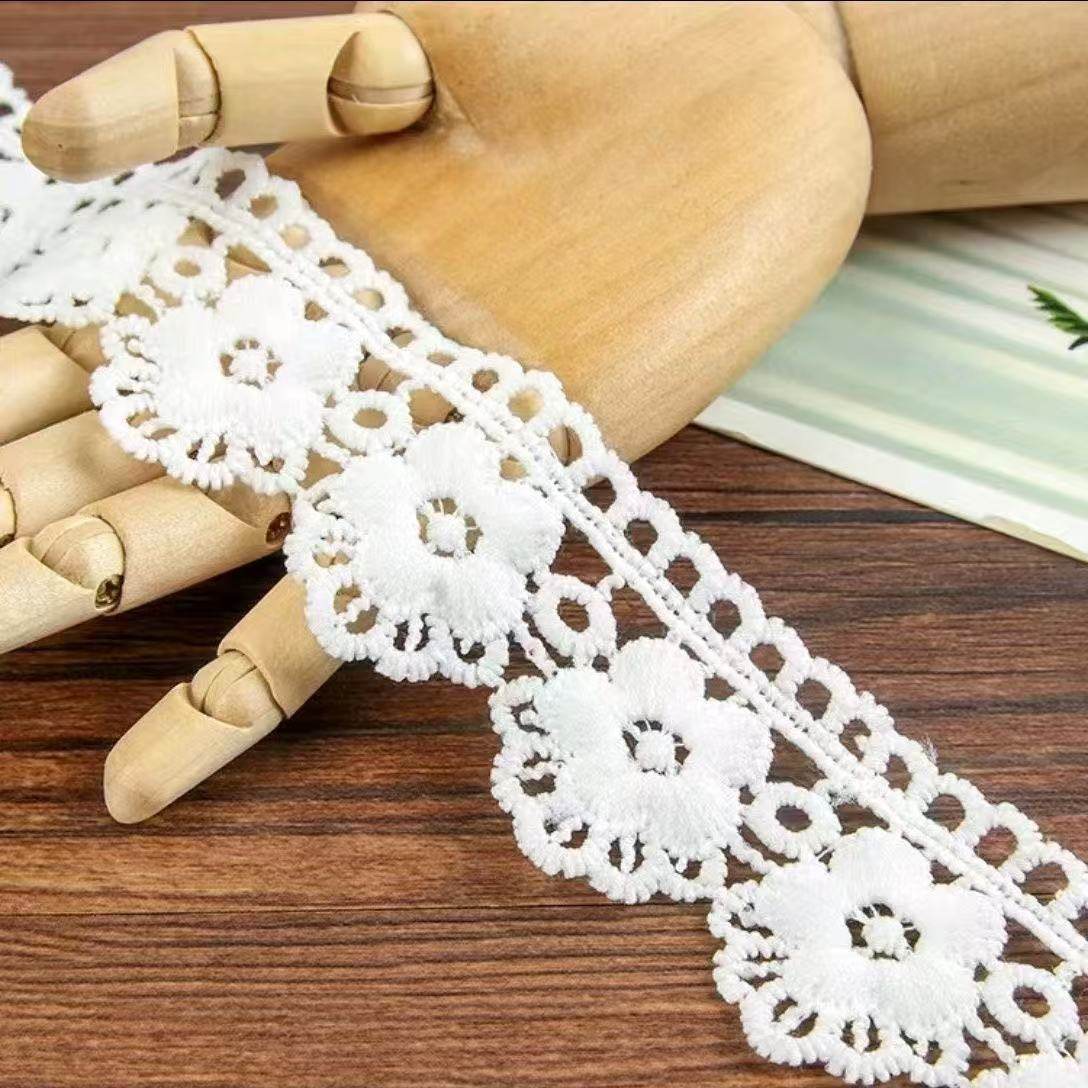 窗帘手工辅料牛奶丝蕾丝水溶绣花小花钉珠拼接花边抱鞋帽婚纱礼服,淘宝优惠券,粉丝福利购,淘宝优惠卷