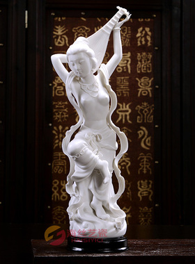 创意雕塑摆件人物白瓷结婚礼品