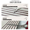 No-wash and wipeable kitchen floor mat, large size, wear-resistant and non-slip