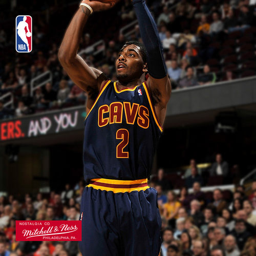 NBA官方MN骑士队欧文11-12赛季男子复古速干球衣SW球迷版篮球服 - 图0
