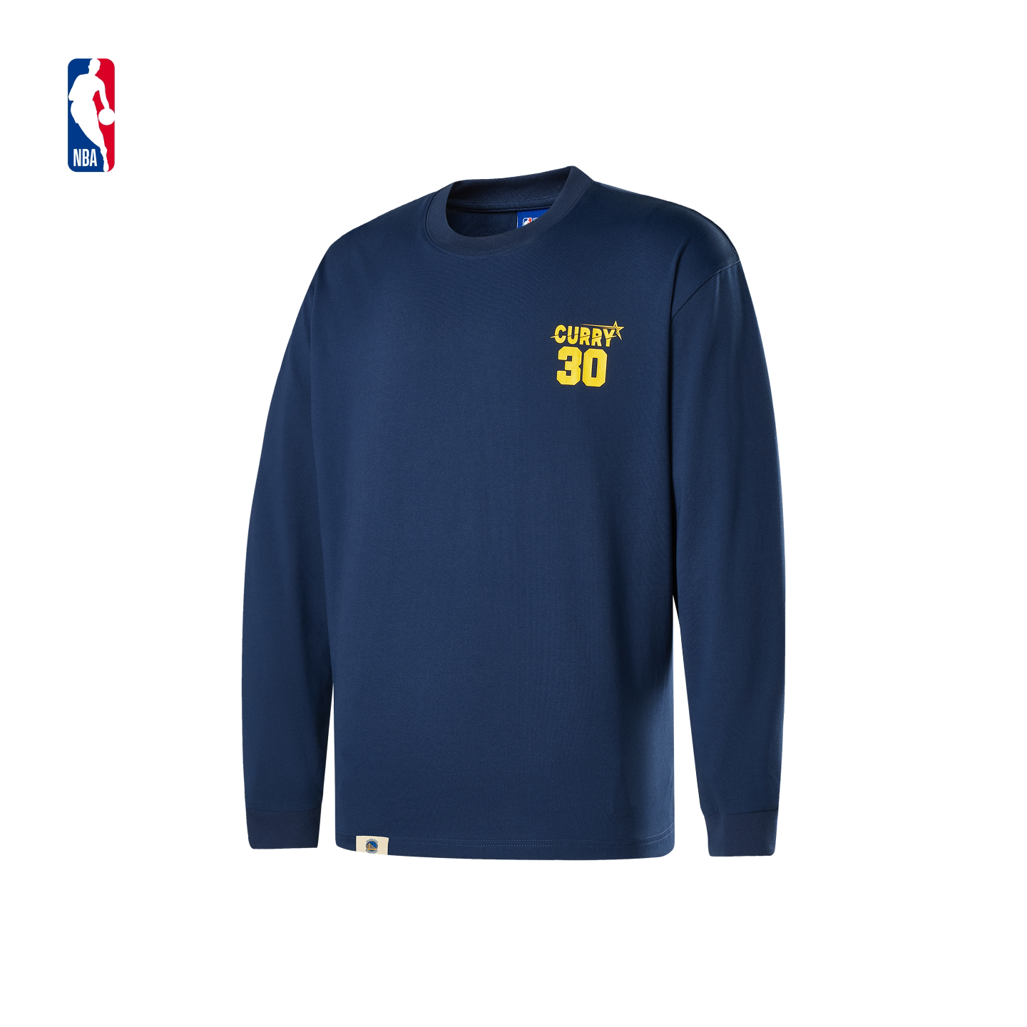 NBA官方26秋季新款詹姆斯库里美式篮球训练打底上衣宽松百搭长袖T 衣宽实拍商品图