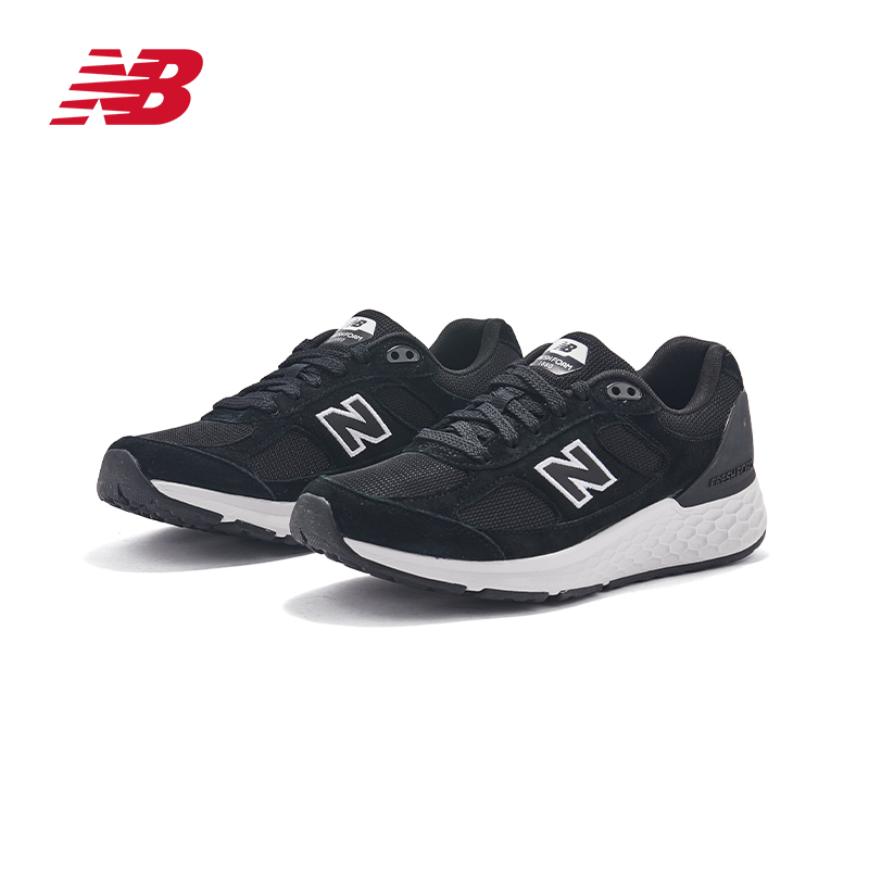 New Balance NB 奥莱正品清仓女鞋专业跑步鞋透气轻便缓震运动鞋 - 图0