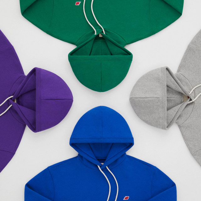 ເສື້ອຍືດຜູ້ຊາຍ NB knitted hooded ງ່າຍດາຍ