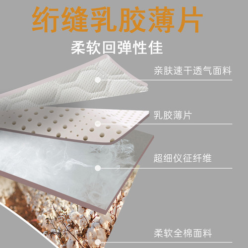 乳胶低枕头护颈椎助睡眠枕芯家用一对拍2单人不塌陷不变形记忆枕 - 图1