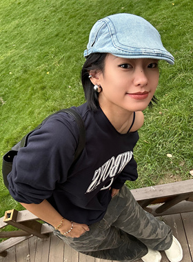 不掉色耳环钛钢欧美空心