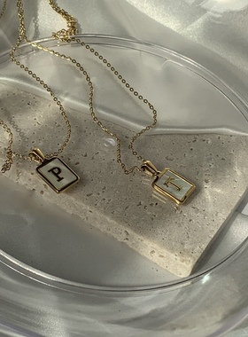 白贝母项链镀金可洗澡法师