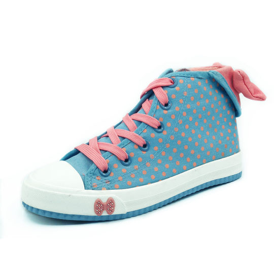 【断码区】牧童童鞋新款女童高帮轻便舒适透气耐磨帆布鞋30-37码