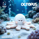 Funny Octopus Papillon Plush Toy Doll ງາມ
