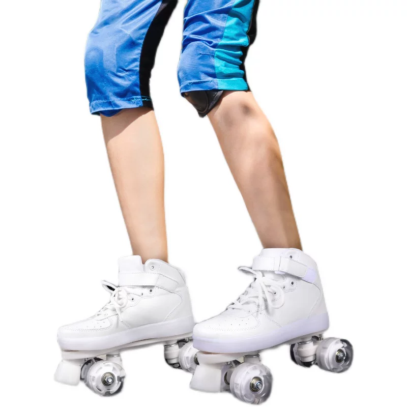 Белые детские роликовые коньки для взрослых, skateboard для мальчиков