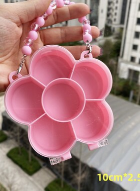首饰盒手提式小饰品整理盒