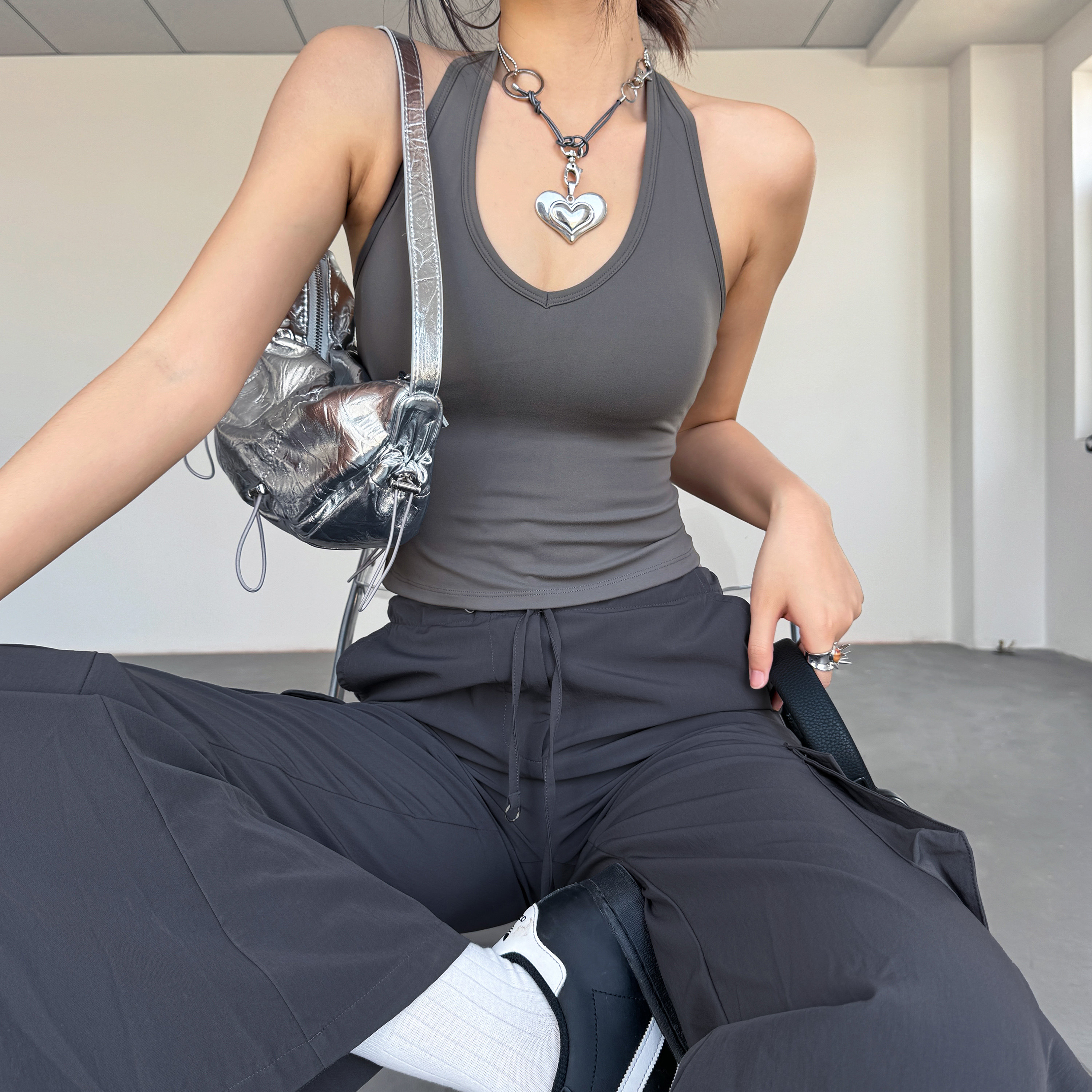 性感美背运动内衣女挂脖防震瑜伽服背心跑步训练专业健身文胸新,淘宝优惠券,粉丝福利购,淘宝优惠卷