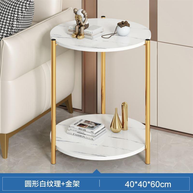 Simple Side Table Sofa Corner Table Ins Metal Light Luxury - 图3