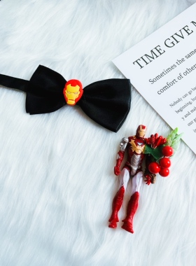 wedding独家设计漫威伴联盟领结