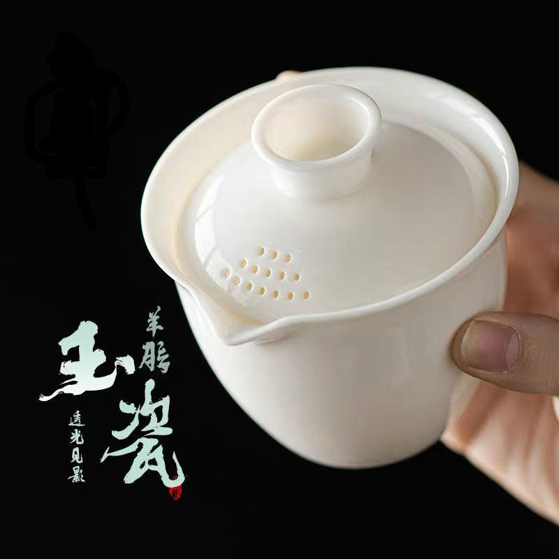 羊脂玉瓷旅行茶具套装户外便携式快客杯一壶三杯伴手礼商务礼品,淘宝优惠券,粉丝福利购,淘宝优惠卷