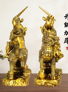 铜雷祖九天应元普化天尊佛像摆件