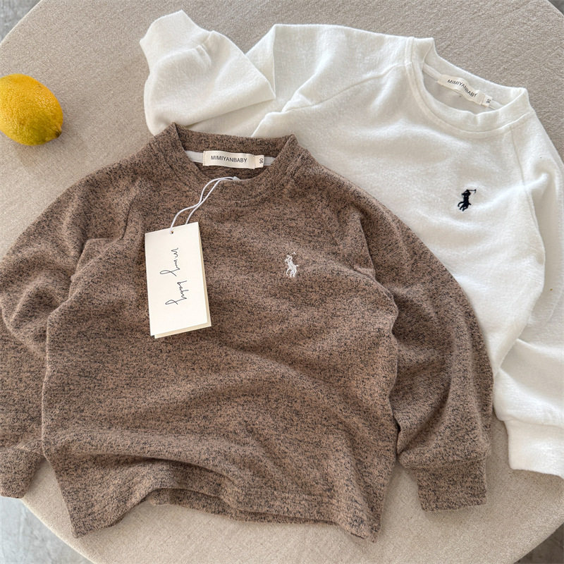 冬季宝宝打底衫收口磨毛条纹男女童长袖T恤条纹保暖童装内搭T弹力,淘宝优惠券,粉丝福利购,淘宝优惠卷