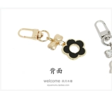 Золотая серебряная металлическая небольшая сумка с бантиком, розовая подвеска