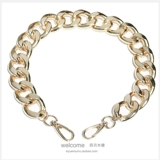 Металлическая ручка, браслет, сумка, цепь, металлические аксессуары, 2.7см